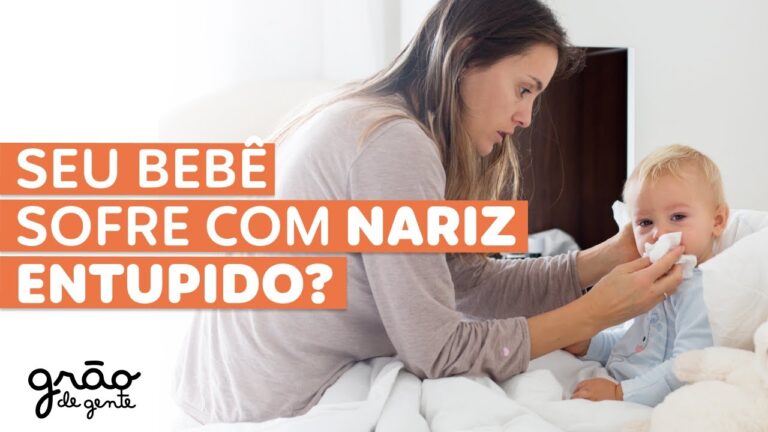 Descongestionar o nariz do bebê: dicas práticas para aliviar o ...