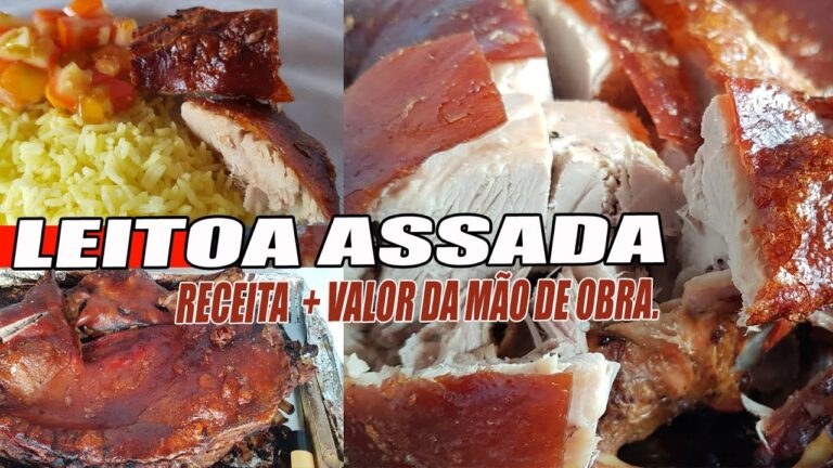 Deliciosa leitoa assada no forno a g&aacute;s: sabor incr&iacute;vel em cada mordida!