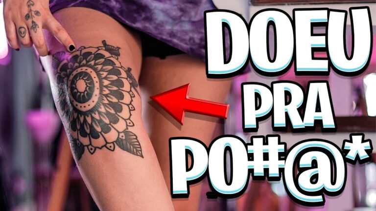 Tatuagem ousada: Ideias incríveis para joelho feminino
