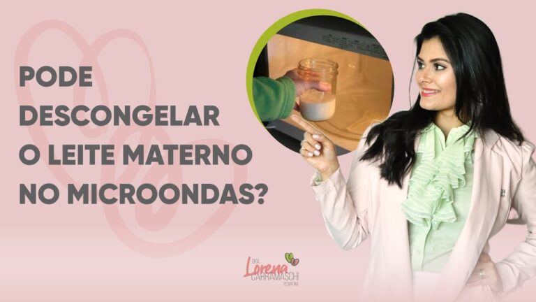Descongelar leite materno no microondas: dicas essenciais para preservar os nutrientes