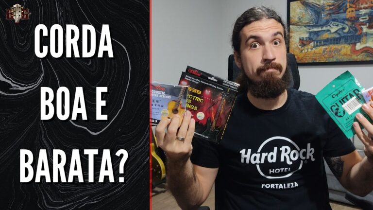 Descubra o pre&ccedil;o de uma corda de guitarra e economize