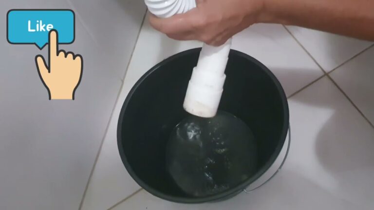 Desentupir sifão de chão: solução prática para problemas de encanamento