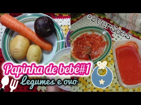 Nutrição infantil: Surpreenda seu bebê com a deliciosa papinha com ovo!