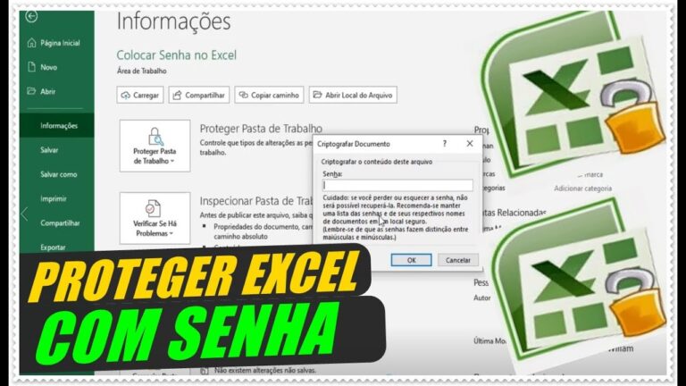 Dicas para proteger seu arquivo Excel com senha: mantenha suas informa&ccedil;&otilde;es seguras!