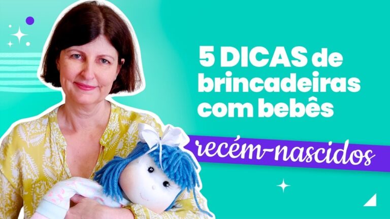 Descubra as melhores brincadeiras para o desenvolvimento do recém-nascido