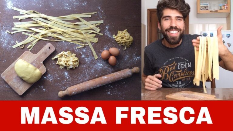 Delicioso macarr&atilde;o italiano: aprenda a fazer massa caseira em casa!