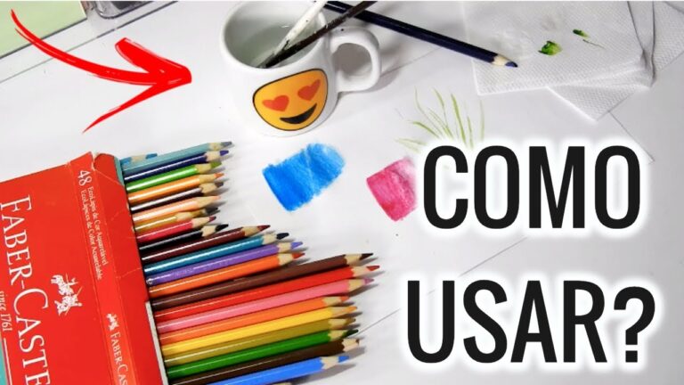 Dicas incríveis de como utilizar lapis aquarelável Faber Castell