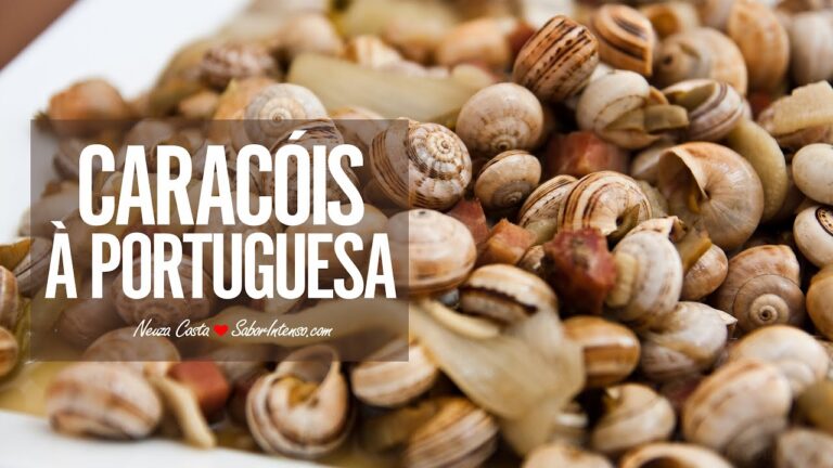 Deliciosos caracóis: descubra a receita tradicional em apenas 3 passos