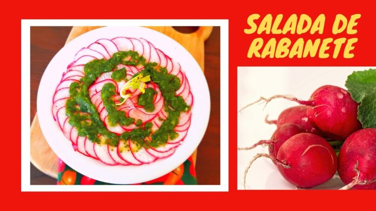 Segredos do Pure de Rabanete: Uma Deliciosa e Surpreendente Op&ccedil;&atilde;o Vegetariana