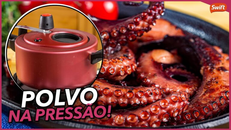 Polvo Cozido na Pressão: Delícias do Mar Prontas em Minutos!