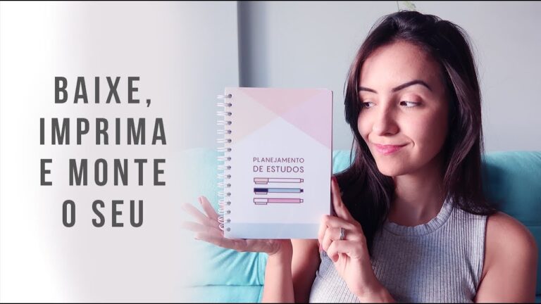 Planner de Estudo para Imprimir: Organize sua Rotina de Estudos ...