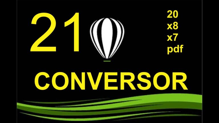 Como Converter Arquivos do Corel 24 para o Corel 20