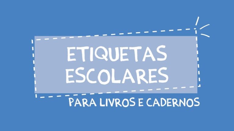 Guia de Etiquetas para Livros Escolares: Como Organizar e Personalizar