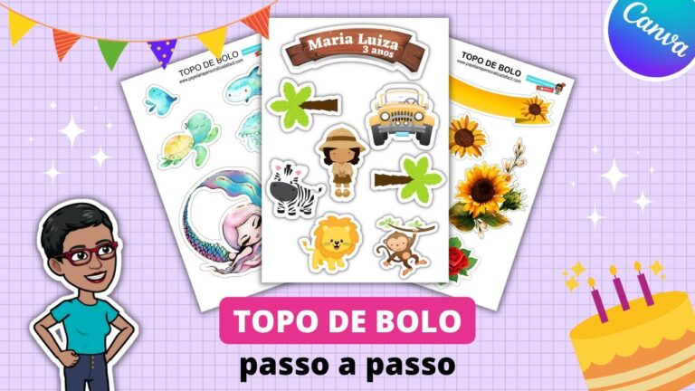 Topo de bolo do Batman para imprimir: A solução perfeita para a sua decoração de festa