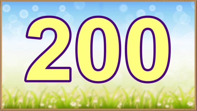 Tabela de Números de 1 a 200