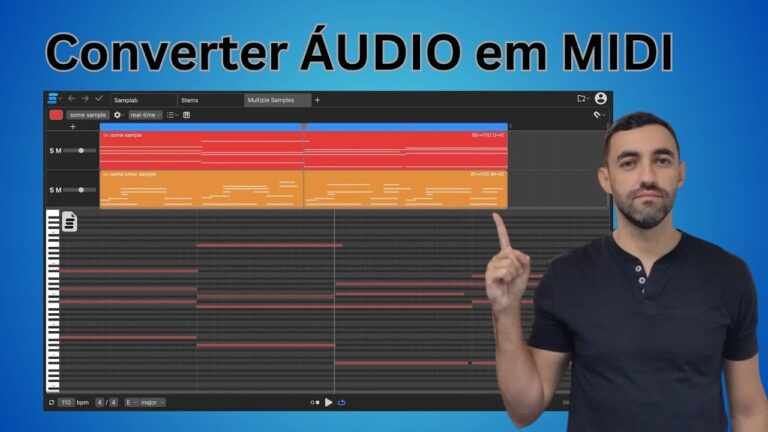 Como Converter MP3 para MIDI de Forma Eficiente