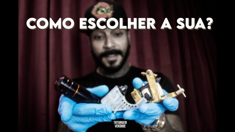 M&aacute;quina de Tatuagem Profissional: Guia Completo