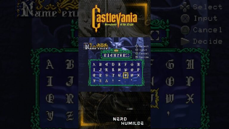 Códigos Castlevania: Symphony of the Night