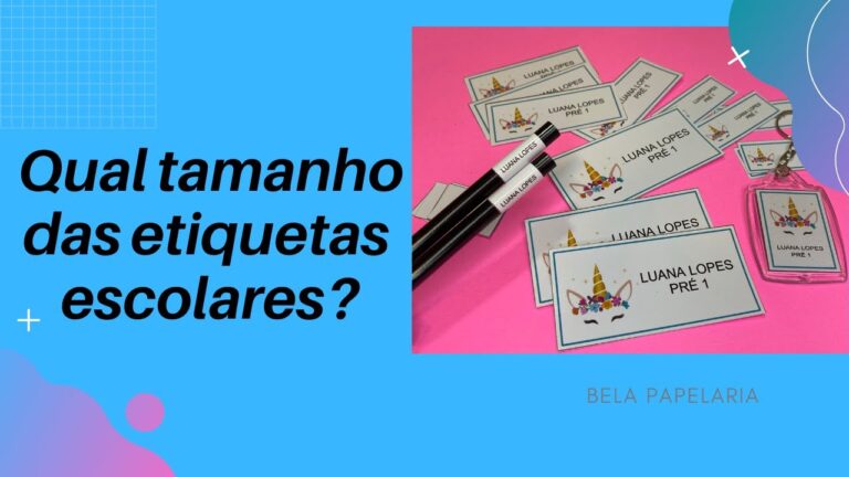 Etiquetas de tamanho para l&aacute;pis: otimizando a organiza&ccedil;&atilde;o