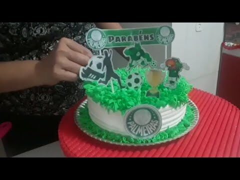 Topo de Bolo Palmeiras Feminino: Modelos para Imprimir
