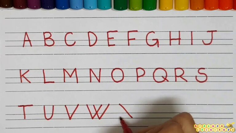 A Import&acirc;ncia da Letra de Forma Mai&uacute;scula na Escrita