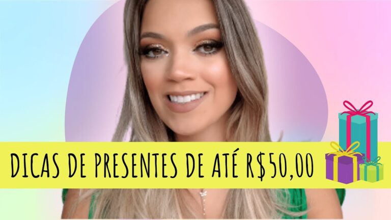 Presentes entre R$20 e R$50: Op&ccedil;&otilde;es Econ&ocirc;micas e Criativas