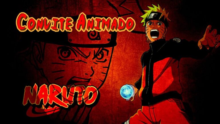 Convites de Anivers&aacute;rio do Naruto: Ideias para WhatsApp