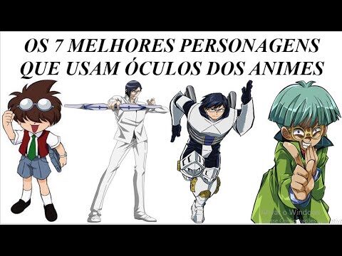 Os 10 personagens de animes com óculos
