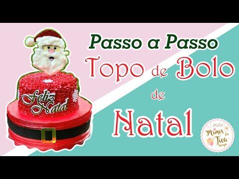 Topos de Bolo de Natal Para Imprimir