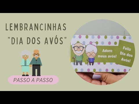 Modelo de Cartão Dia dos Avós para Imprimir