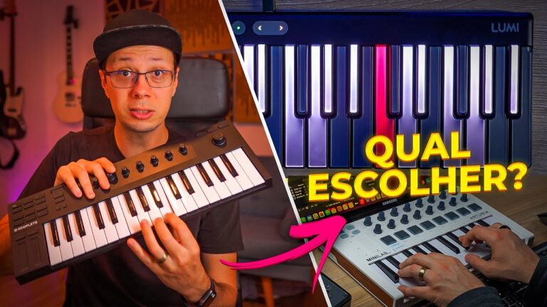 Guia Completo do Teclado Controlador MIDI: Tudo o Que Você Precisa Saber