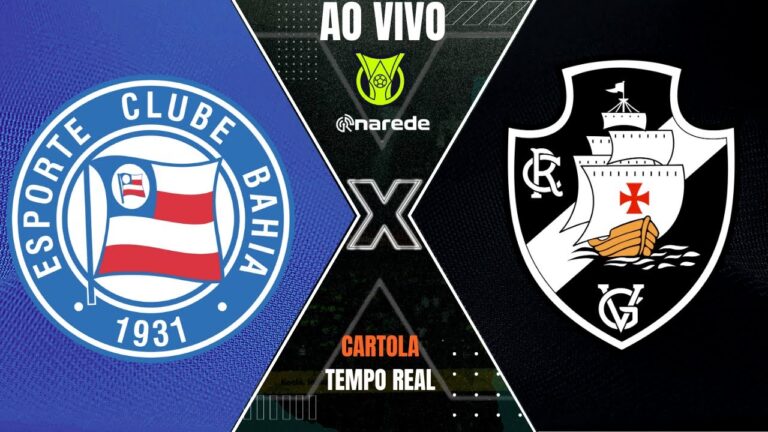 Bahia x Vasco: Assista ao jogo ao vivo no Futemax